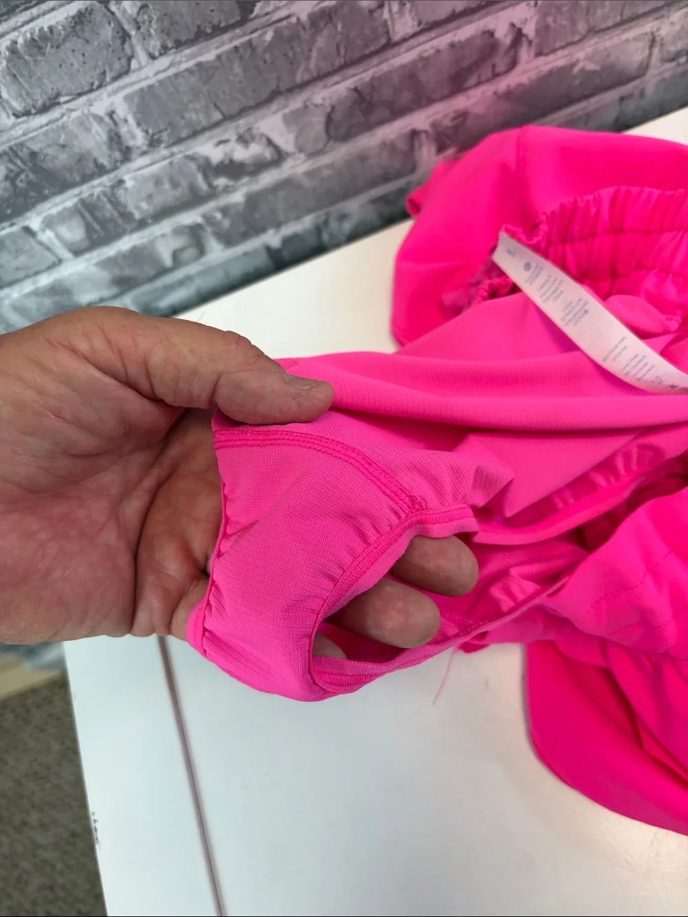 lululemon athletica Bright Pink Athletic Shorts